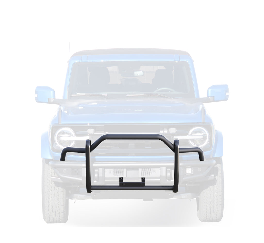Black Horse Off Road GG-FB22 Tubular Grille Guard Light Duty for Select Ford Bronco