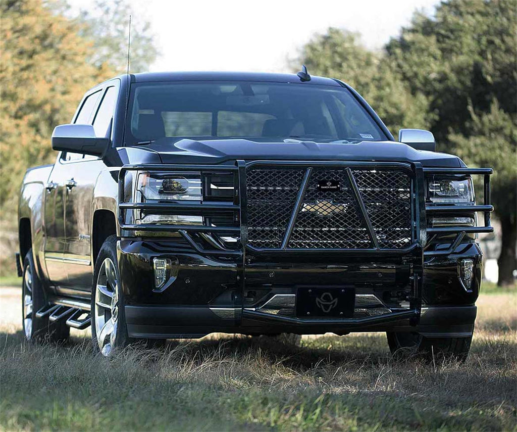 Ranch Hand GGC16HBL1 Legend Series Grille Guard for Select Chevrolet Silverado 1500, Chevrolet Silverado LD