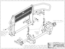 Load image into Gallery viewer, Ranch Hand GGG111BL1 Legend Series Grille Guard; Retains Factory Tow Hook; - Truck Part Superstore