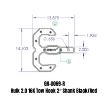 Load image into Gallery viewer, GEN-Y Hitch GH-0069-R THE HULK