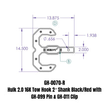 Load image into Gallery viewer, GEN-Y Hitch GH-0070-R THE HULK