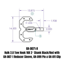Load image into Gallery viewer, GEN-Y Hitch GH-0071-R THE HULK