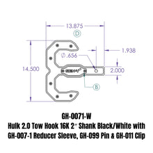 Load image into Gallery viewer, GEN-Y Hitch GH-0071-W THE HULK