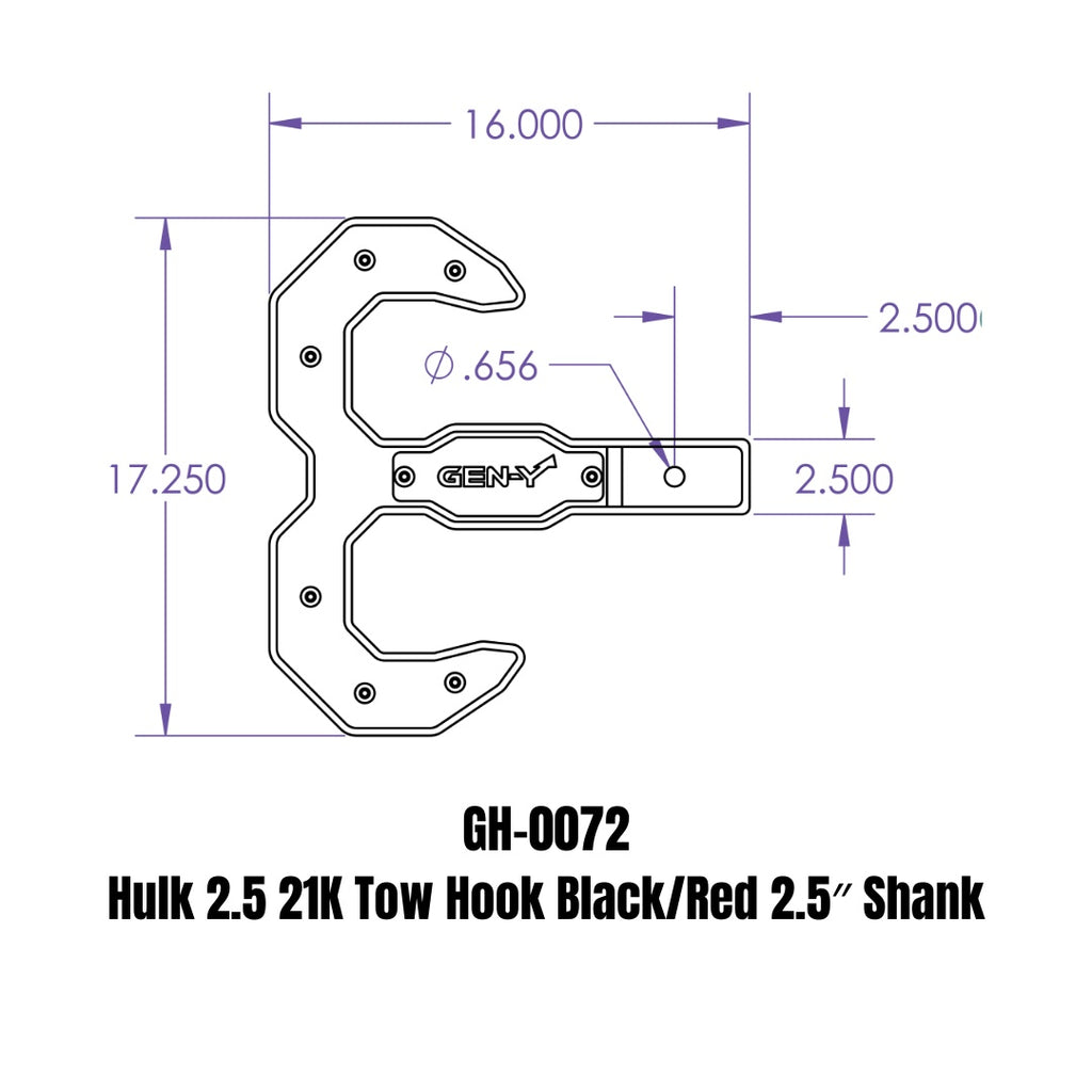 GEN-Y Hitch GH-0072 THE HULK