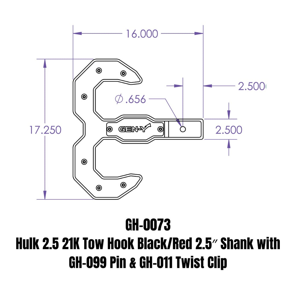 GEN-Y Hitch GH-0073 THE HULK