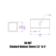 Load image into Gallery viewer, GEN-Y Hitch GH-007 Reducer Sleeve
