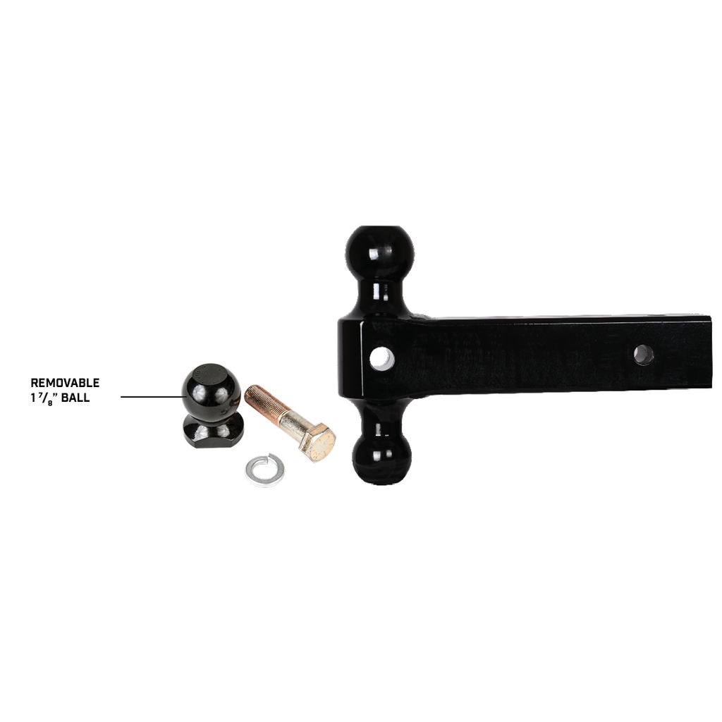 GEN-Y Hitch GH-064 Extended Dual-Ball Mount