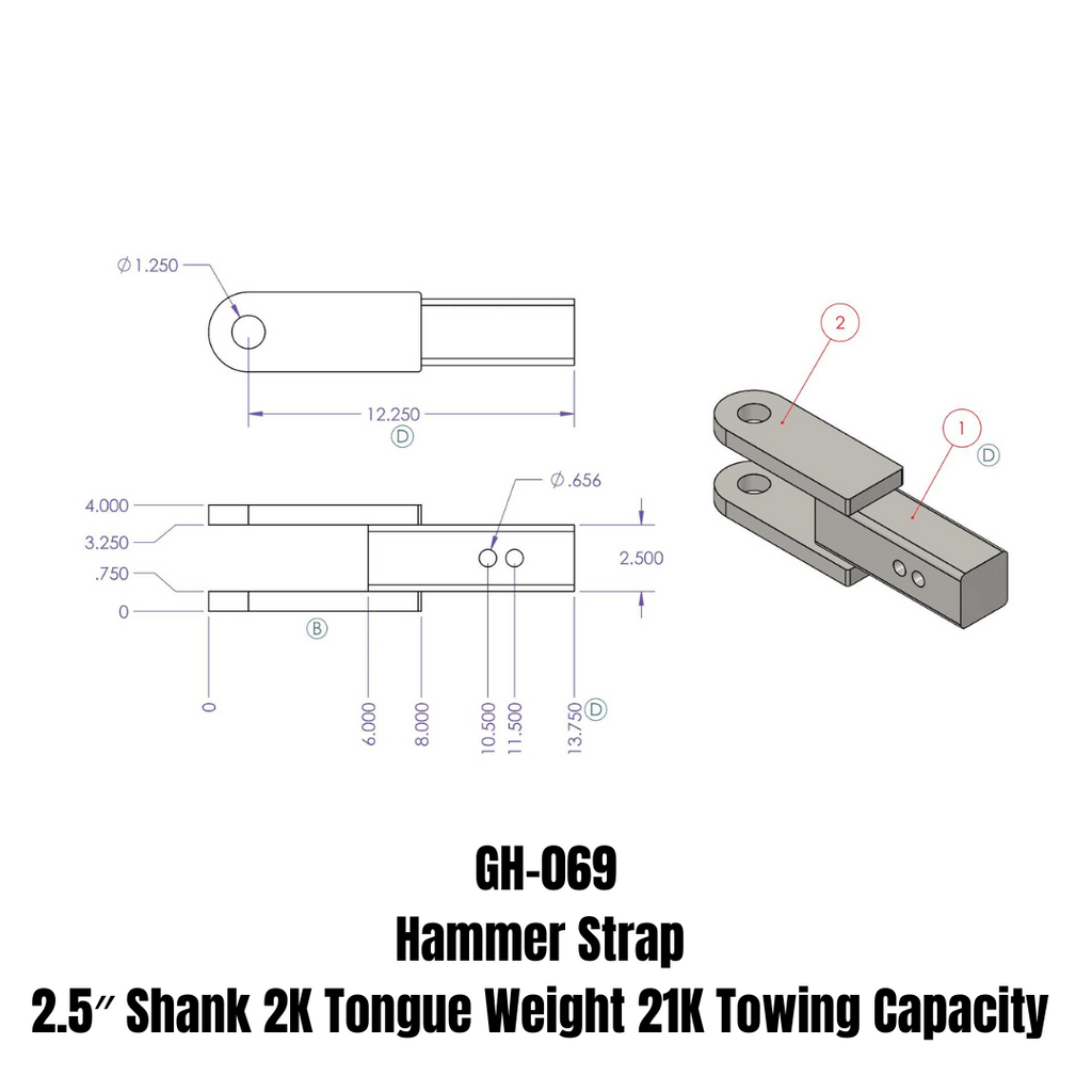 GEN-Y Hitch GH-069 Hammer Strap