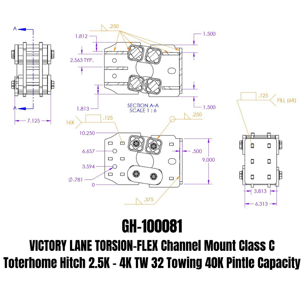 GEN-Y Hitch GH-10081 Victory Lane Class C Hitch