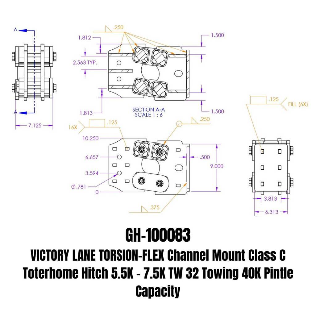 GEN-Y Hitch GH-10083 Victory Lane Class C Hitch