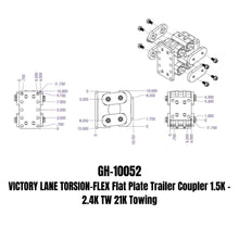 Load image into Gallery viewer, GEN-Y Hitch GH-10052 Victory Lane Trailer Coupler