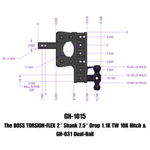 Load image into Gallery viewer, GEN-Y Hitch GH-1015 BOSS Drop Hitch