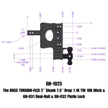Load image into Gallery viewer, GEN-Y Hitch GH-1025 BOSS Drop Hitch