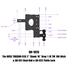 Load image into Gallery viewer, GEN-Y Hitch GH-1026 BOSS Drop Hitch