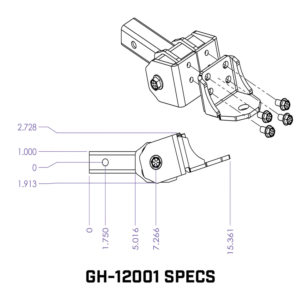 GEN-Y Hitch GH-12001 The GLYDER 7K