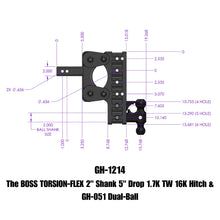 Load image into Gallery viewer, GEN-Y Hitch GH-1214 BOSS Drop Hitch