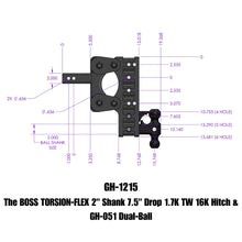 Load image into Gallery viewer, GEN-Y Hitch GH-1215 BOSS Drop Hitch