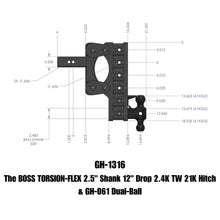 Load image into Gallery viewer, GEN-Y Hitch GH-1316 BOSS Drop Hitch