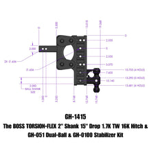Load image into Gallery viewer, GEN-Y Hitch GH-1415 BOSS Drop Hitch