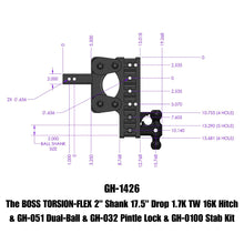 Load image into Gallery viewer, GEN-Y Hitch GH-1426 BOSS Drop Hitch