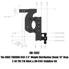 Load image into Gallery viewer, GEN-Y Hitch GH-1502 BOSS Weight Distribution