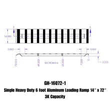 Load image into Gallery viewer, GEN-Y Hitch GH-16072-1 Aluminum Ramp