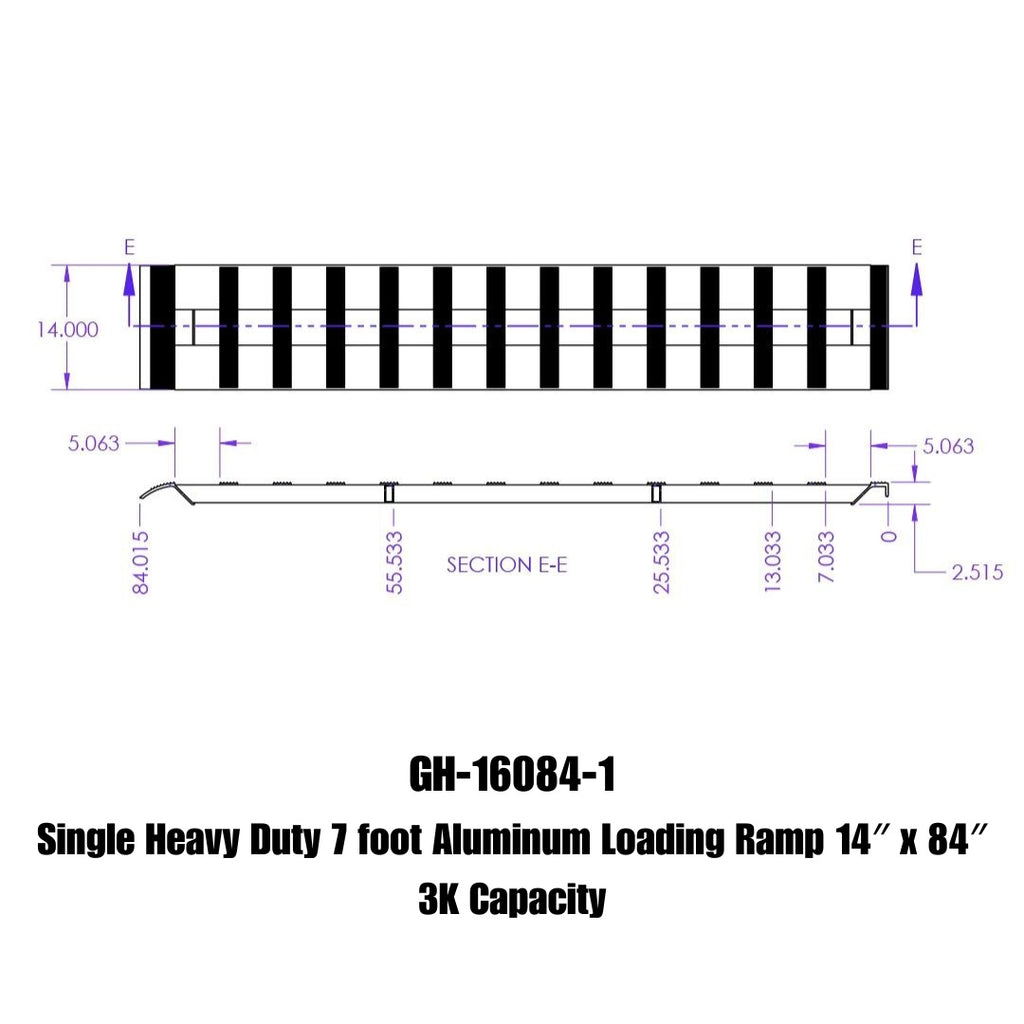 GEN-Y Hitch GH-16084-1 Aluminum Ramp