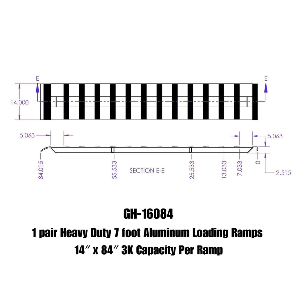 GEN-Y Hitch GH-16084 Aluminum Ramps