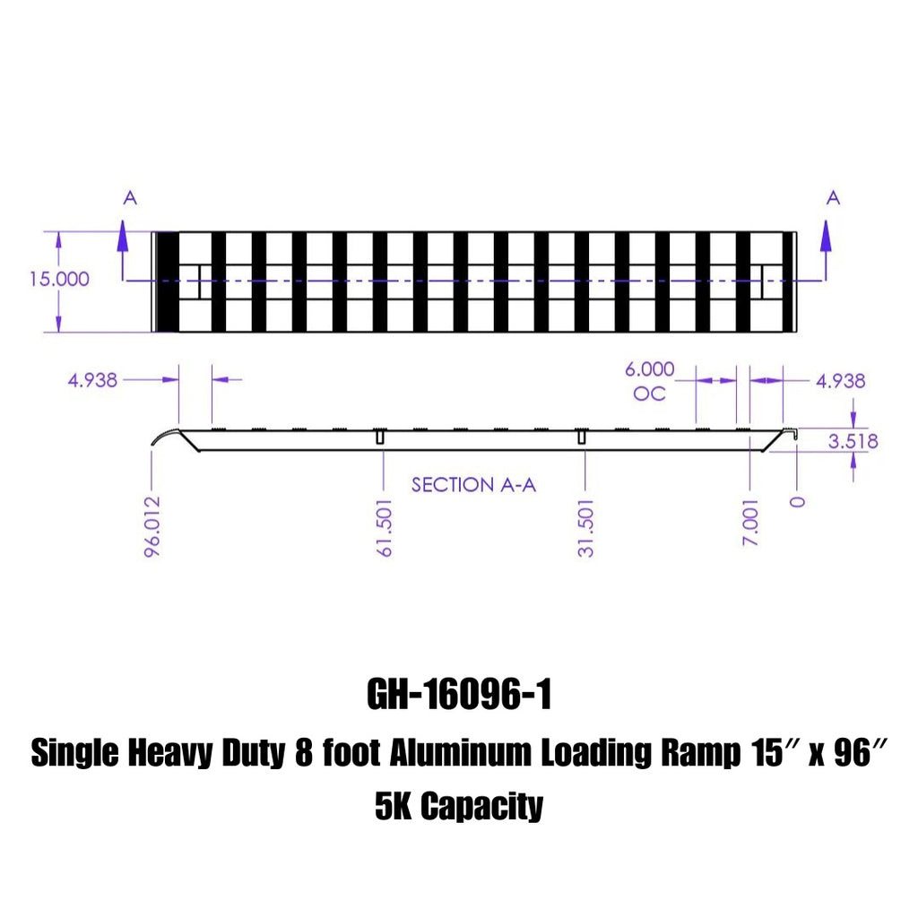 GEN-Y Hitch GH-16096-1 Aluminum Ramp
