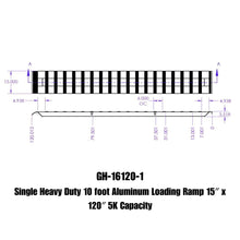 Load image into Gallery viewer, GEN-Y Hitch GH-16120-1 Aluminum Ramp