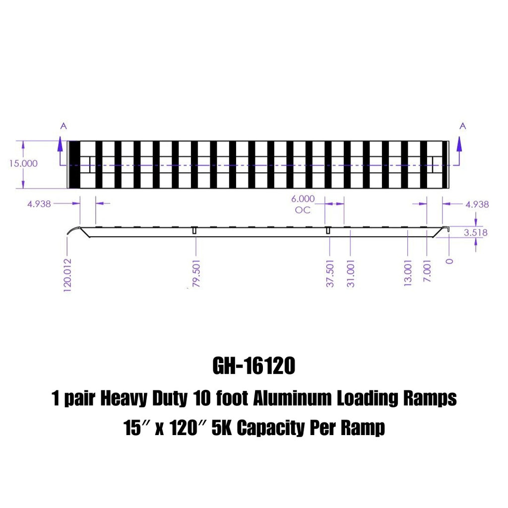 GEN-Y Hitch GH-16120 Aluminum Ramps