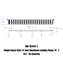 Load image into Gallery viewer, GEN-Y Hitch GH-16144-1 Aluminum Ramp
