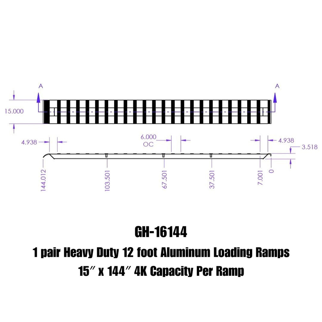 GEN-Y Hitch GH-16144 Aluminum Ramps