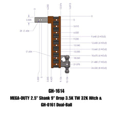 Load image into Gallery viewer, GEN-Y Hitch GH-1614 MEGA-DUTY Drop Hitch