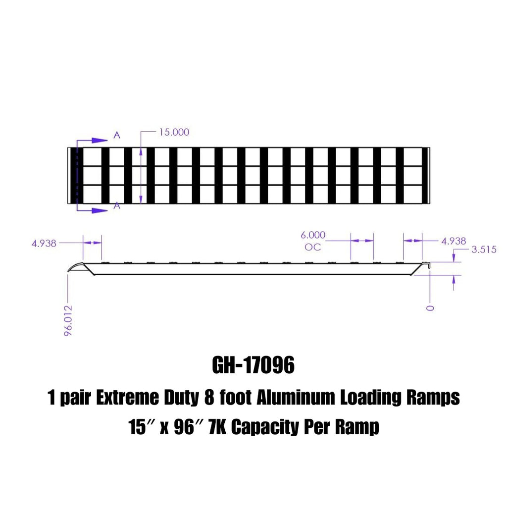 GEN-Y Hitch GH-17096 Aluminum Ramps