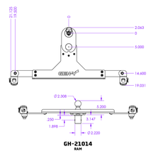 Load image into Gallery viewer, GEN-Y Hitch GH-21014 GoosePuck 2 Offset Ball