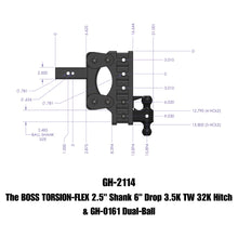 Load image into Gallery viewer, GEN-Y Hitch GH-2114 BOSS Drop Hitch