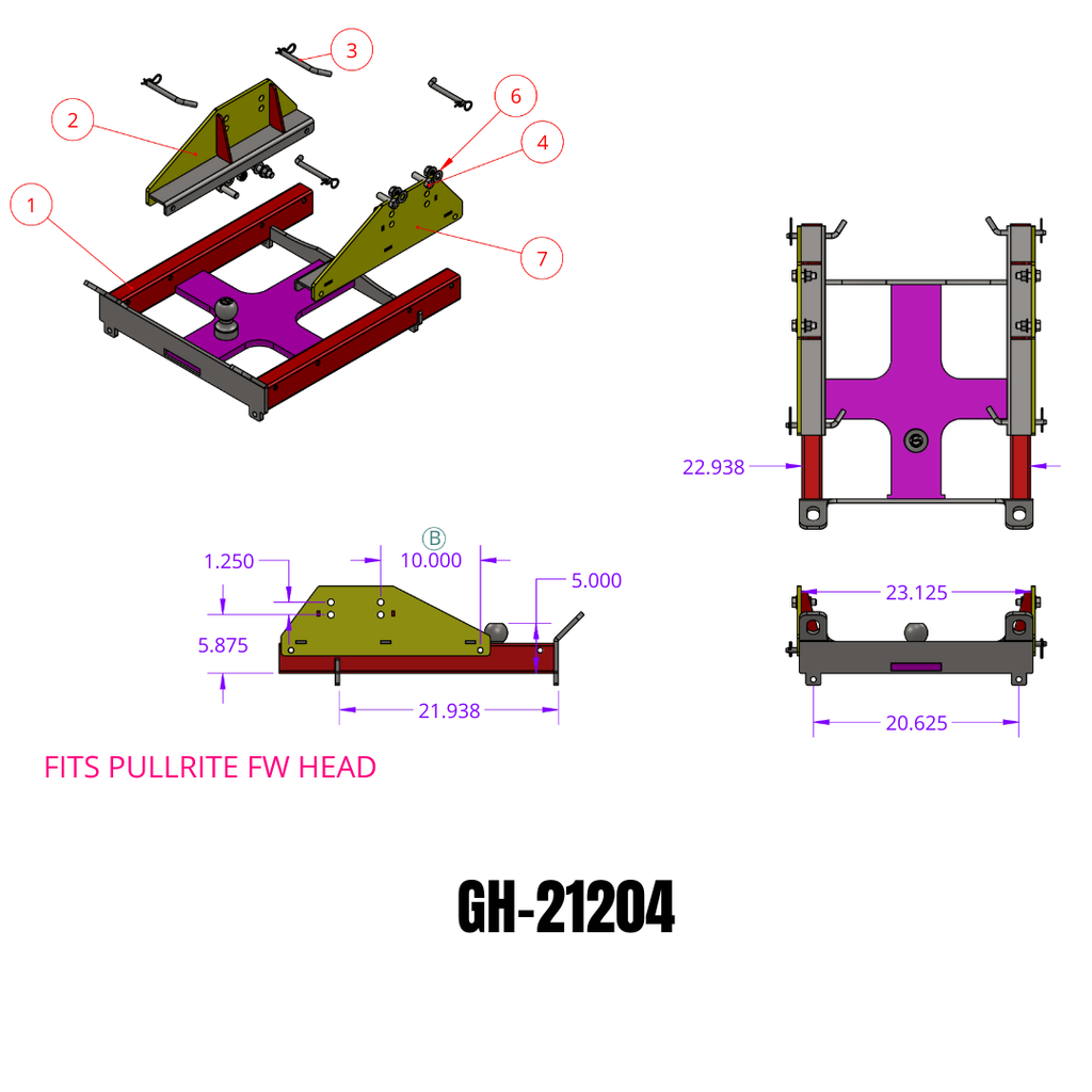 GEN-Y Hitch GH-21204 ADVANTAGE Combo Hitch