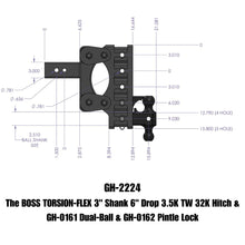 Load image into Gallery viewer, GEN-Y Hitch GH-2224 BOSS Drop Hitch