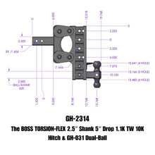 Load image into Gallery viewer, GEN-Y Hitch GH-2314 BOSS Drop Hitch