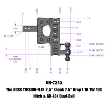 Load image into Gallery viewer, GEN-Y Hitch GH-2315 BOSS Drop Hitch