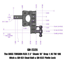 Load image into Gallery viewer, GEN-Y Hitch GH-2326 BOSS Drop Hitch