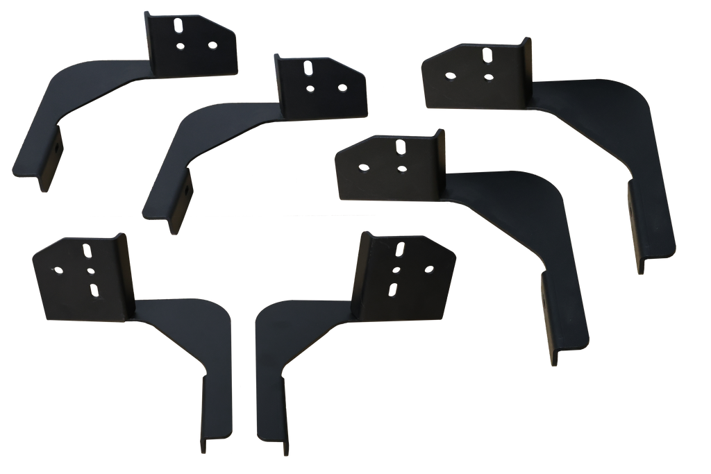 GEN-Y Hitch GH-25104 Running Board Brackets Only for Select Ram 2500, Ram