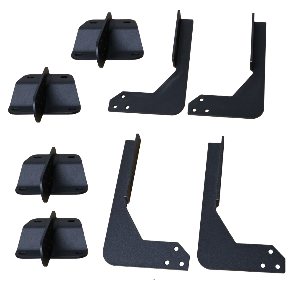 GEN-Y Hitch GH-25106 Running Board Brackets Only for Select Ford F-150, Ford F-150 Lightning, Ford F-250 Super Duty, Ford F-350 Super Duty