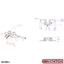 Load image into Gallery viewer, GEN-Y Hitch GH-300-1 Sway Control Head