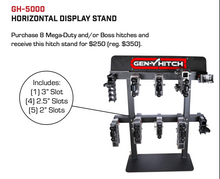 Load image into Gallery viewer, GEN-Y Hitch GH-5000 Horizontal Display Stand
