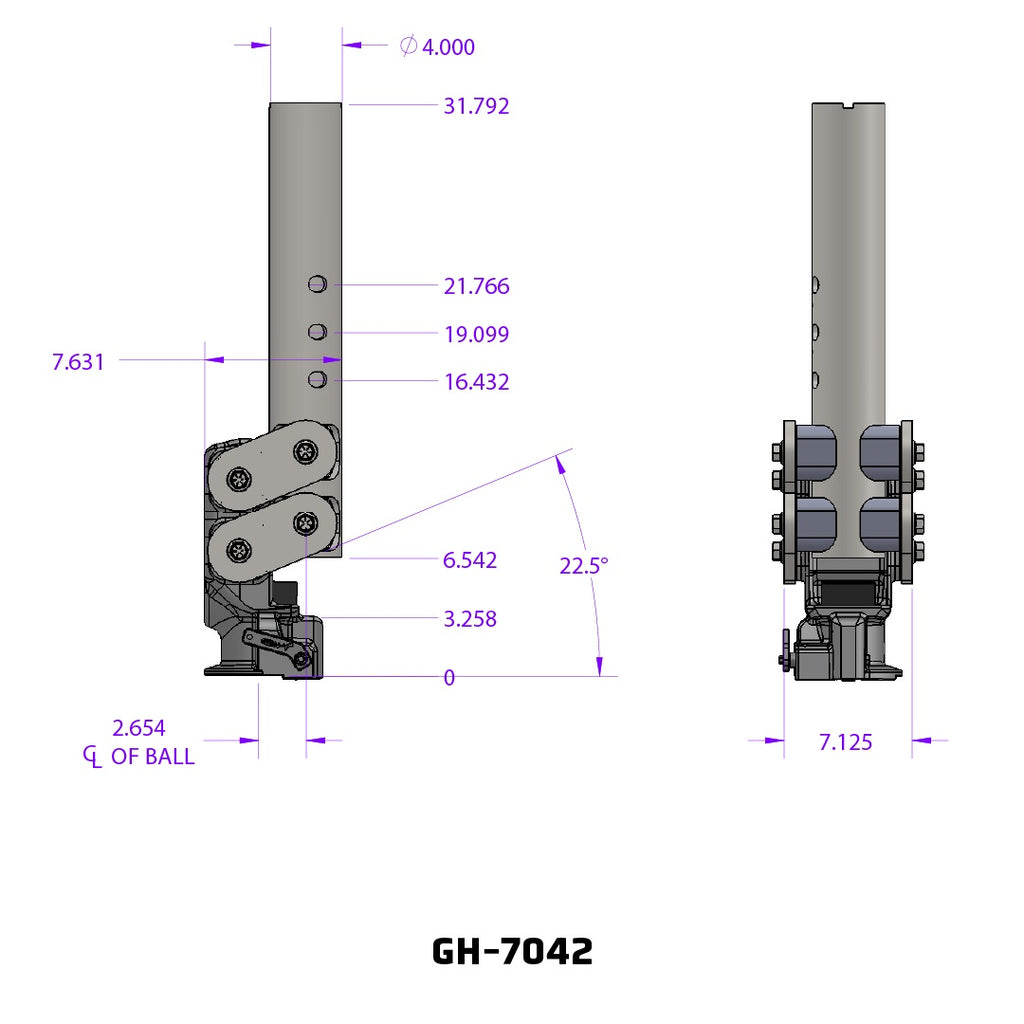 GEN-Y Hitch GH-7042 SPARTAN Gooseneck