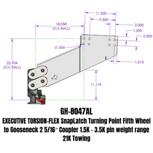 Load image into Gallery viewer, GEN-Y Hitch GH-8047AL EXECUTIVE 5th Wheel to Gooseneck