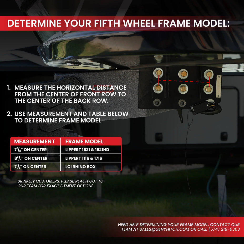 GEN-Y Hitch GH-8101 EXECUTIVE Static 5th Wheel to Gooseneck