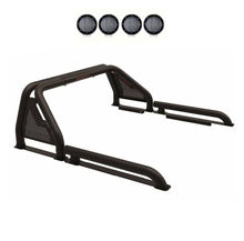 Load image into Gallery viewer, Black Horse Off Road GLRB-01B-PLFB Gladiator Roll Bar Kit for Select Chevrolet Silverado 1500, Chevrolet Silverado HD, Chevrolet Silverado 3500, Chevrolet Silverado HD, Dodge Ram 1500, Ford F-150, GMC Sierra 1500, GMC Sierra HD, GMC Sierra HD, Nissan